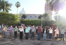Autoridades de Escuinapa conmemoran el 77 aniversario del Día de la Fuerza Aérea Mexicana.