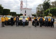 La SEDESU entrega vehículos para el combate de incendios forestales