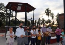 Cumple Soto Grave con construcción de plazuela municipal en la comisaría de Celaya.