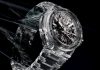 Hublot logra una nueva proeza: crear un reloj de zafiro puro