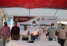 Cumple Soto Grave con construcción de pozo profundo en comisaría de Copales.