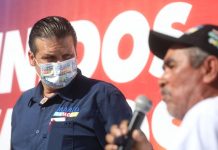 Fuera máscaras: pescadores van con Mario Zamora