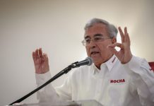 Si Peña Nieto votara en Sinaloa lo haría por la corrupción, o sea, por Mario Zamora, revira Rocha Moya
