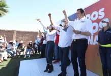 *Trabajadores afiliados al STASAC van con Mario Zamora*