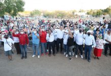 Pavimento en colonias como nunca en la historia, ofrece Mario Zamora