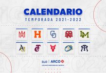 CALENDARIO OFICIAL DE LA TEMPORADA 2021-2022 DE LA LIGA ARCO MEXICANA DEL PACÍFICO