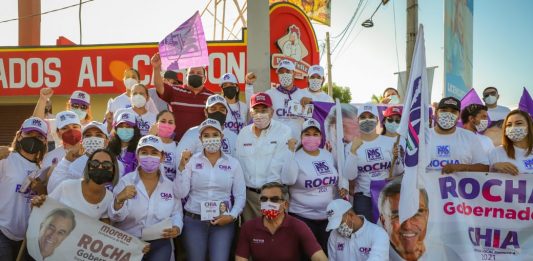 “Estamos terminando la campaña y nunca me alcanzaron”: Rubén Rocha Moya