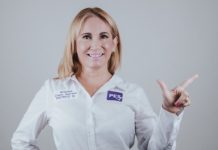 Declina candidata del PES, Graciela Cueto, a favor de Mario Zamora
