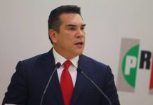 Alejandro Moreno desconoce decisión del PRI en BC; «Lupita Jones es la candidata», dice