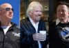 Branson vs Musk vs Bezos: la carrera multimillonaria por el turismo espacial se calienta