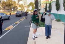 Secundaria regresó a su casa en Uber a la única alumna que se presentó a clases