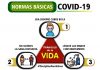 Coepriss exhorta a prevenir el COVID-19 con el triángulo de la vida