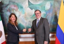 México y Colombia acuerdan cooperar en vacunas, comercio y seguridad