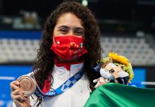 ¿Quién es Gabriela Agúndez, clavadista que ganó bronce en los Juegos Olímpicos de Tokio?