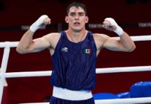 Rogelio Romero se luce en boxeo y está a un triunfo de darle medalla a México en Tokio 2020