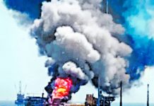 La explosión frena hasta un cuarto de producción diaria