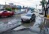 Caos en la Av. Insurgentes por baches que tienen años ahí