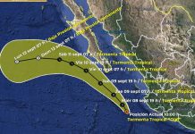 Tormenta ‘Olaf’ ; prevén que hoy se convierta en huracán categoría 1