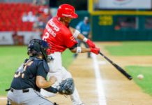 Venados de Mazatlán buscó sacar las escobas en el Teodoro Mariscal y mantuvo el juego en la línea hasta la octava entrada, tras caer por 4-1 ante Naranjeros de Hermosillo, en la culminación de la serie de fin de semana de la Liga ARCO Mexicana del Pacífico, temporada 2021-2022, presentada por Caliente.mx.
