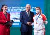 AMLO entrega premios a deportistas mexicanos que participaron en Tokio 2020