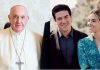 Mariana y Samuel fueron invitados por el Papa al Vaticano
