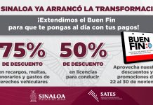 Se extiende prórroga por ‘Buen Fin’ en pago de impuestos, recargos y trámites vehiculares