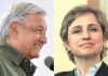 “¡Sereno, moreno! Lea el reportaje y luego platicamos”: Carmen Aristegui a AMLO