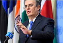 Ebrard pide ante la ONU combatir el tráfico de armas junto al sector privado