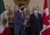 “Estoy agradecido por el liderazgo” de AMLO, dice Trudeau durante encuentro