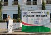 Conmemoran el 111 aniversario del inicio de la Revolución Mexicana en Rosario.