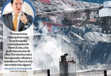 Samuel dice que no permitirá riqueza a costa de la ecología