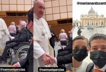 Samuel García y Mariana Rodríguez van a audiencia con papa Francisco; lo invitan a visitar NL