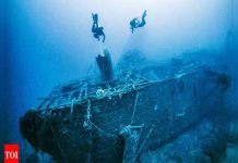 Descubren submarino italiano que naufragó en la Segunda Guerra Mundial