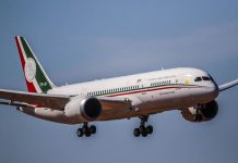 Avión presidencial realiza vuelo por mantenimiento; aún no hay comprador