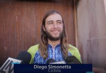 Diego Simoneta, un “Trotamundo” en Bicicleta, Desde Buenos Aires Hasta Tijuana