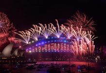 Australia y Nueva Zelanda dieron la bienvenida al 2022