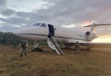 Sedena asegura en Chiapas aeronave con droga que ingresó ilegalmente a México