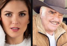 Zoraida Gómez se despide de Vicente Fernández con polémica foto