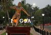 Una estatua de Cristiano Ronaldo genera indignación en India