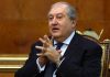 Presidente de Armenia dimite al cargo; dice que el país «pasa por tiempos difíciles»