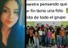 Profesora reprueba a sus alumnos por hacerle broma para TikTok