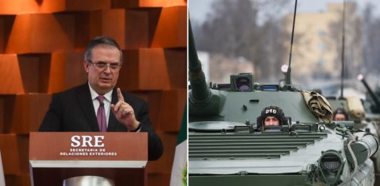 Ebrard reporta explosión en edificio contiguo a la embajada de México en Ucrania