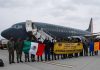 Aterriza avión de la FAM para rescatar a mexicanos; AMLO asegura que no expondrá a los connacionales