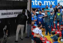 Catean oficinas de la directiva de Gallos Blancos; localizan indicios clave para investigaciones