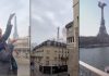 Ucrania difunde impactante VIDEO de «bombardeo» en París para concientizar sobre la guerra con Putin
