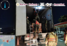 En el recinto portuario de Mazatlán, se aseguraron 1.5 toneladas de metanfetaminas ocultas en el doble fondo de un tractocamión