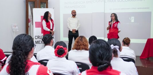 Cruz Roja Mazatlán promueve el bienestar emocional de su personal con charla sobre salud mental