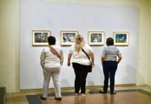 Galería Ángela Peralta celebra la apertura de la exposición “Trazo, tinta y vino”