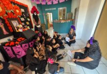Celebran el Día de Muertos en la Biblioteca del Infonavit El Conchi
