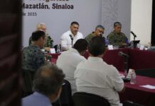 EL GABINETE DE SEGURIDAD ROBUSTECE LA VINCULACIÓN CON EMPRESARIOS EN EL PUERTO DE MAZATLÁN EN SINALOA